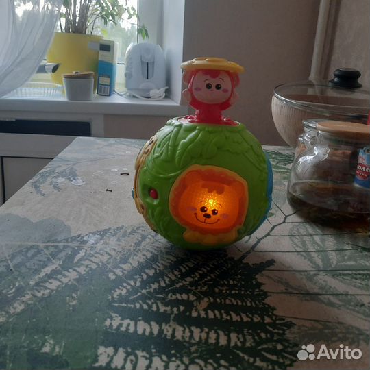 Игровой развивающий шар BabyGo Джунгли