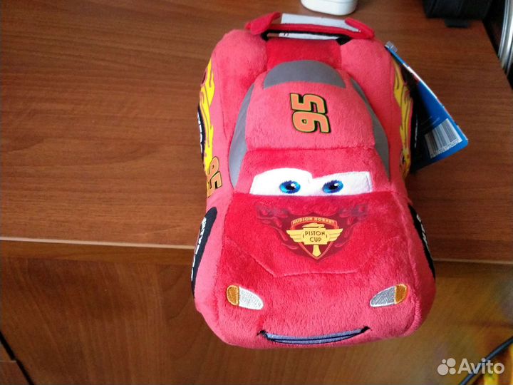 Игрушка мягконабивная Молния маккуин