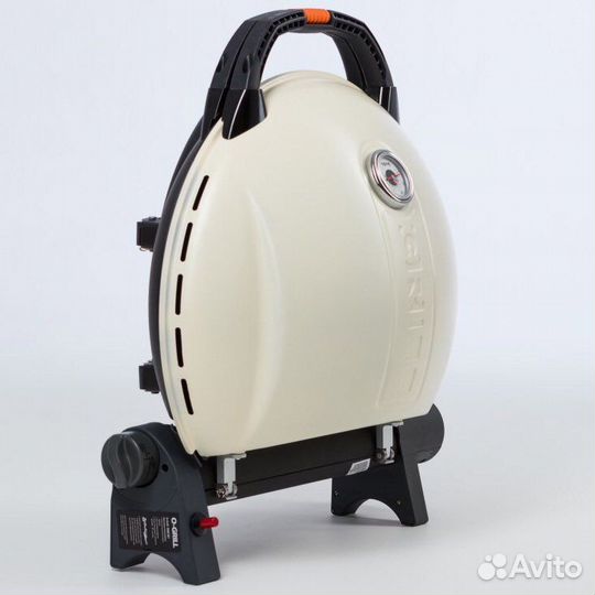 Портативный газовый гриль O-Grill 900MT (кремовый)