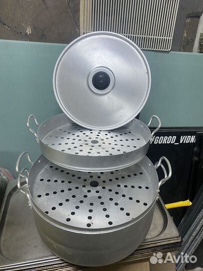 Мантоварка бу алюминиевая