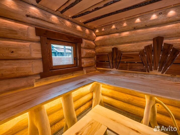 Баня под ключ дом из бруса