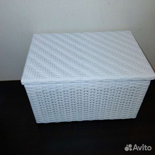 Ящик для хранения из искусственного ротанга