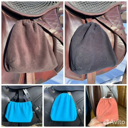 Чехлы флисовые для стремян, пара