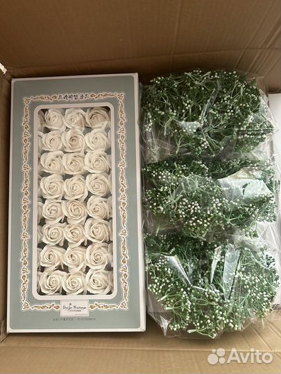 Цветы из мыла