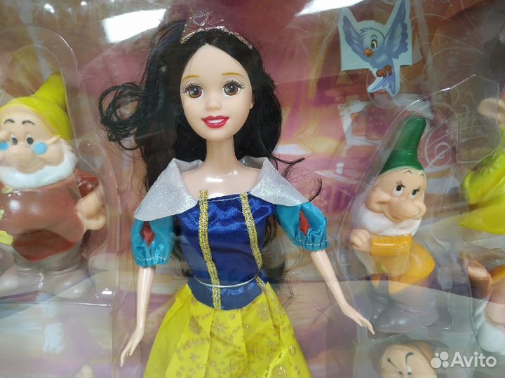 Игровой набор Кукла Белоснежка и 7 гномов