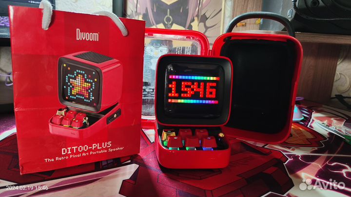 Колонка divoom ditoo-plus