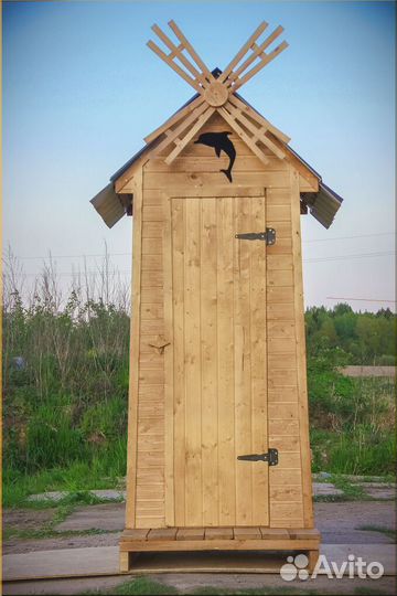 Уличный туалет с установкой DRE449