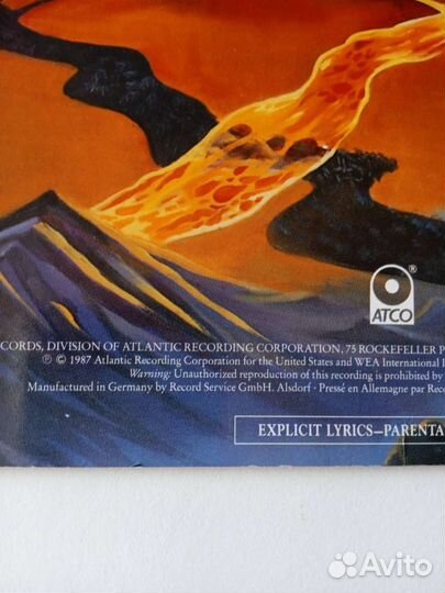 Manowar. Fighting the world. LP Винил. 1987