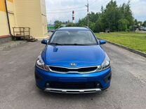 Kia Rio X-Line 1.6 AT, 2018, битый, 51 000 км, с пробегом, цена 940 000 руб.