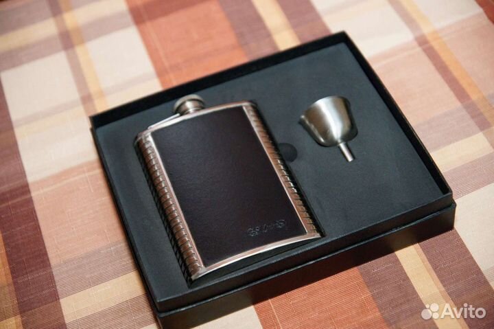 S.Quire Фляга+воронка Подарочный набор