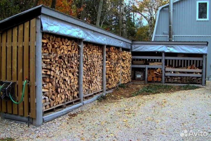 Дрова подсушенные