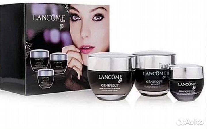 Lancome Genefique набор 3 в 1 набор Активатор моло