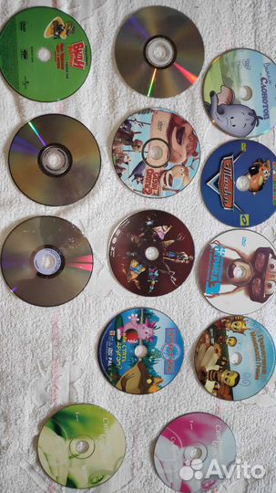 DVD диски детские мультики