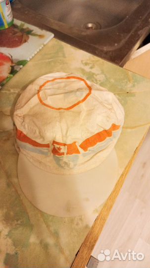 Ретро солнцезащитная кепка СССР