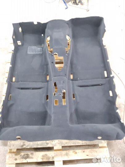 Чёрный салон BMW E39