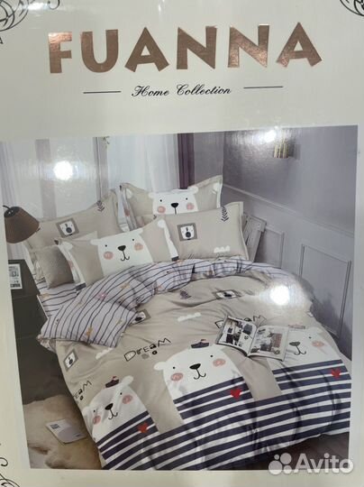 Белье постельное 1,5 спальное новое детское