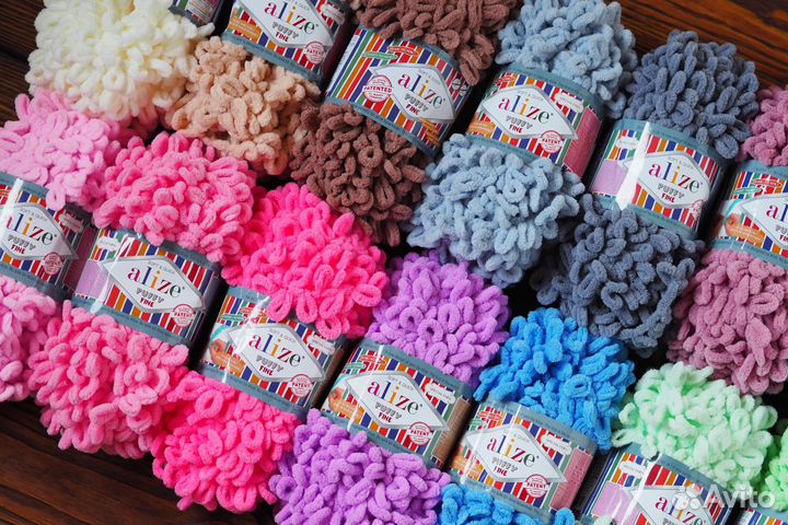 Пряжа Alize puffy