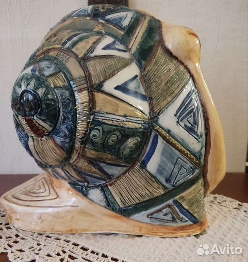 Статуэтка керамическая Большая Улитка