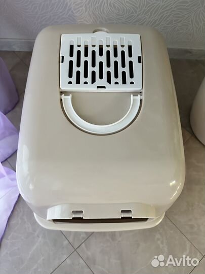 Туалет домик для кошек