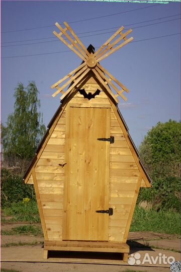 Уличный туалет с установкой