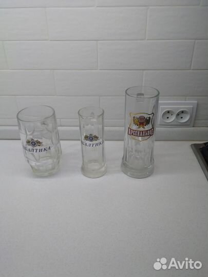 Пивные кружки и бокалы