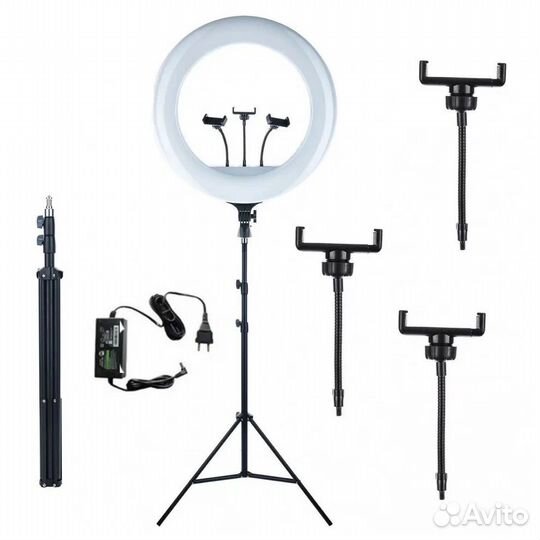 Кольцевая лампа со штативом