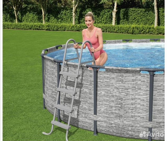 Лестница Bestway 58336 для бассейна высотой 122см