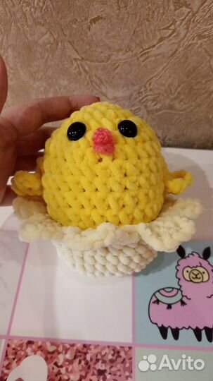 Цыплята вязаные к Пасхе