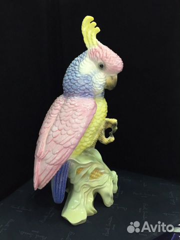 Фарфоровые статуэтки «Karl Ens» Попугай и Орел