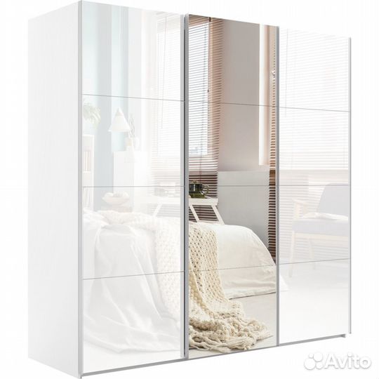 Шкаф-купе Эста 3-х дверный Медиум (4 посредине) (4