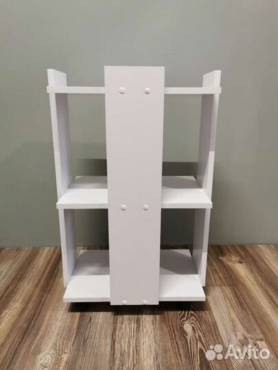 Педикюрная тележка с ограничителями лдсп