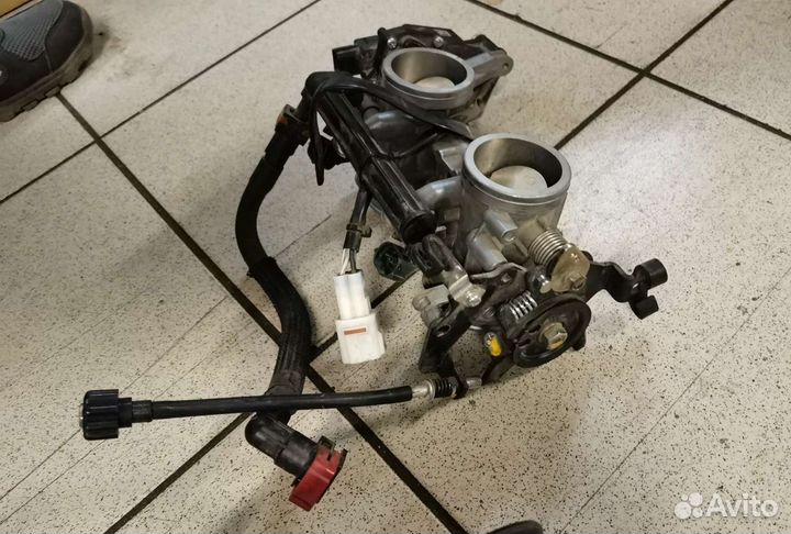 Дроссель kawasaki er6f 2013