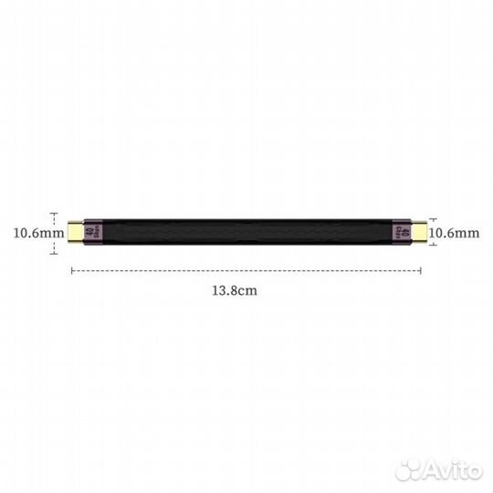 Fast кабель USB 4.0 для SSD: 40Gb, 240w, 5A, 8K