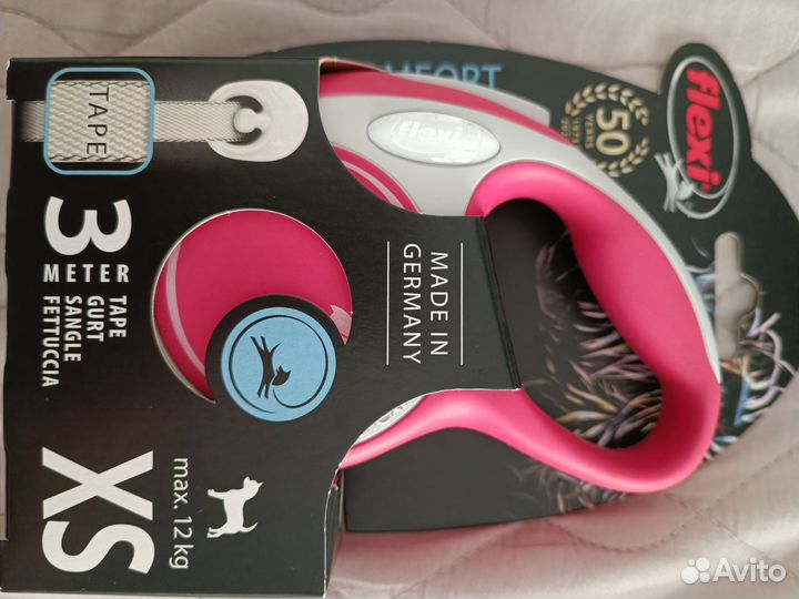 Поводок рулетка для собак flexi