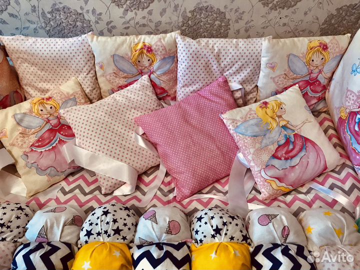 Подушки-бортики