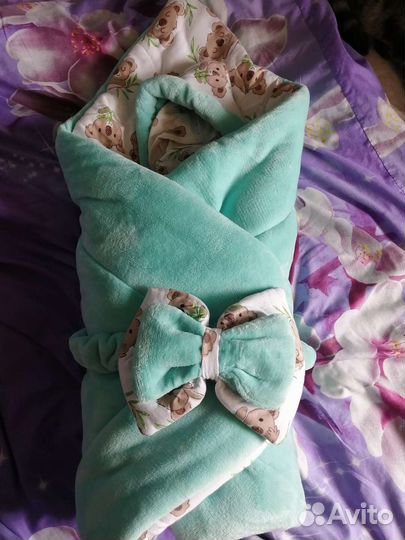 Конверт на выписку весна