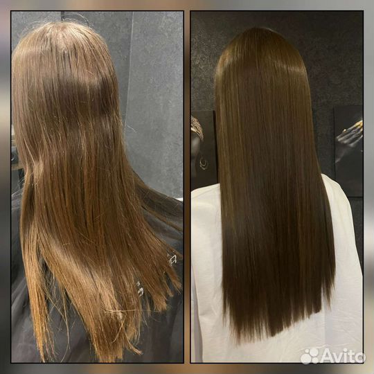 Кератиновое выпрямление, ботокс для волос