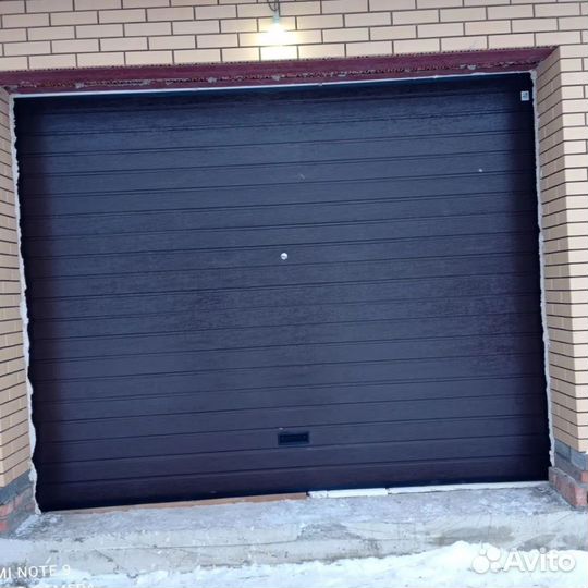 Секционные ворота