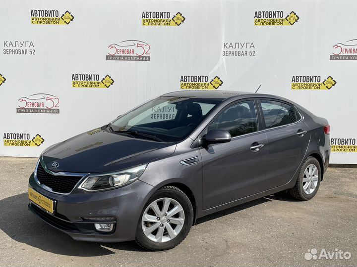 Kia Rio 1.6 AT, 2015, 89 403 км