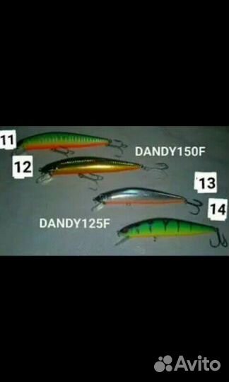 Воблеры винтажные на трофейную щуку, jackall и др