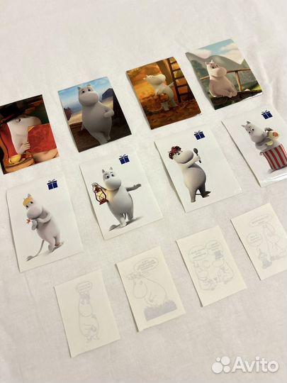 Наклейки Мумий Троль лента