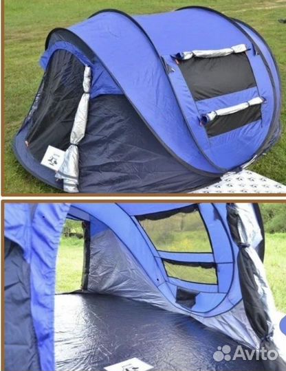 Палатка автоматическая 3-4 местная