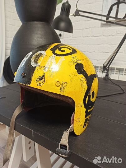 Мотоциклетный шлем сувенир СССР