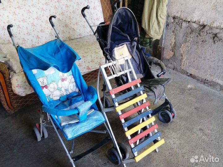 Велосипеды детские 2шт, Коляски летние 2шт, Санки