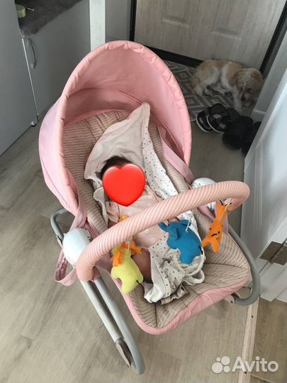 Шезлонг детский babyton