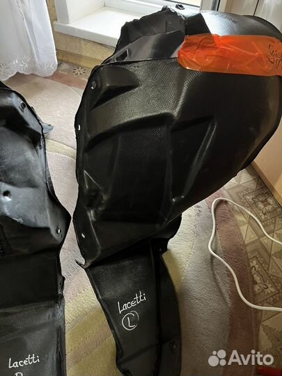 Подкрыльник передний на gentra/lacetti