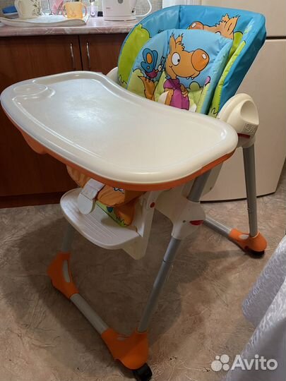 Стульчик для кормления Chicco от 6 м.- 3 лет