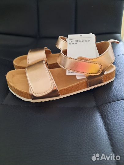 Сандалии, ботинки для девочки HM р. 23,25,27