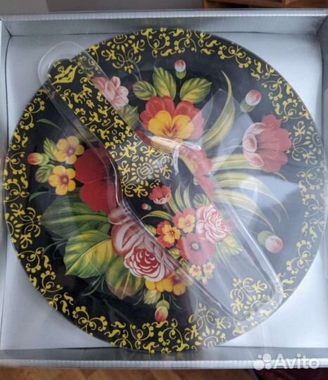 Блюдо для торта с лопаткой