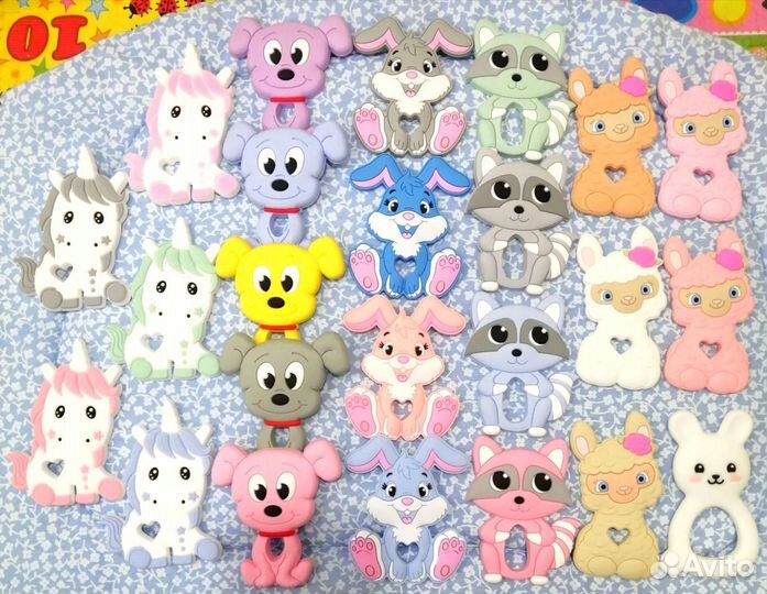 Силиконовые Грызунки для детей